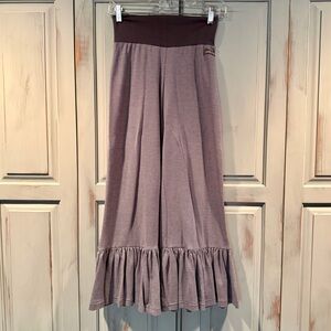 Matilda Jane Big Ruffles Pants in Grey